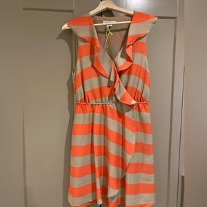 NWOT BCBGeneratuion Ruffled Wrap Dress